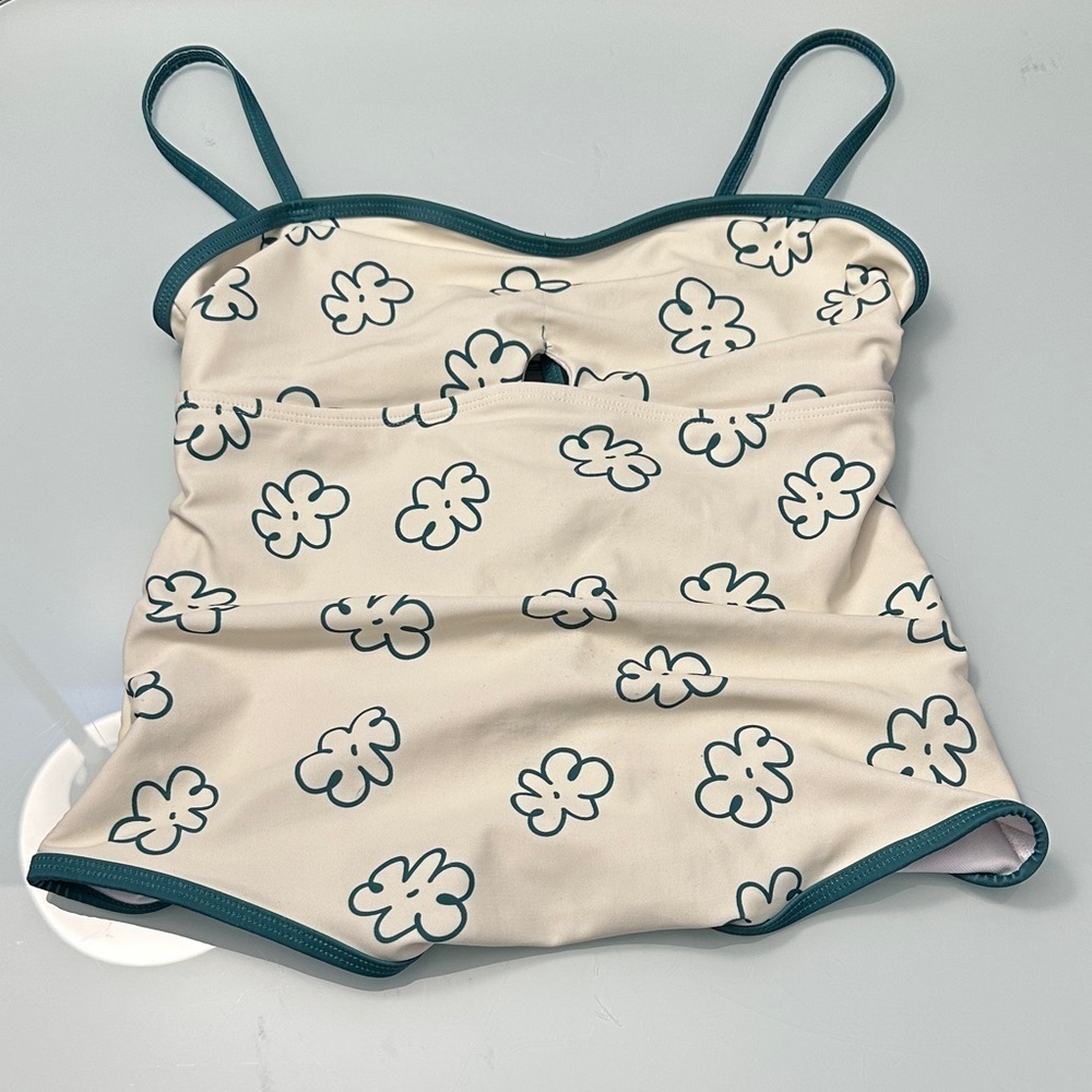 Floral One Piece Swim Suit